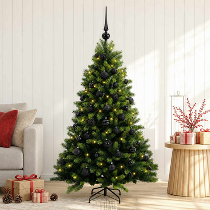 Artificial Christmas Tree with Bauble 150 cm 150 LEDs