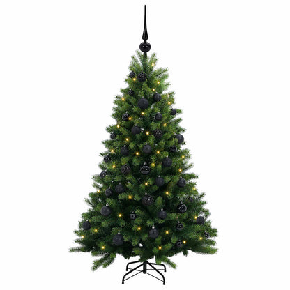 Artificial Christmas Tree with Bauble 150 cm 150 LEDs