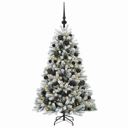 Artificial Christmas Tree with Bauble 150 cm 150 LEDs