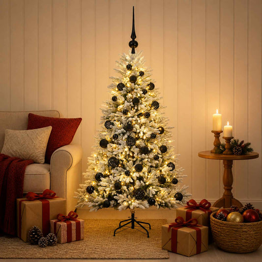 Artificial Christmas Tree with Bauble 120 cm 150 LEDs
