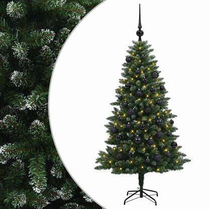 Artificial Christmas Tree with Bauble 120 cm 150 LEDs