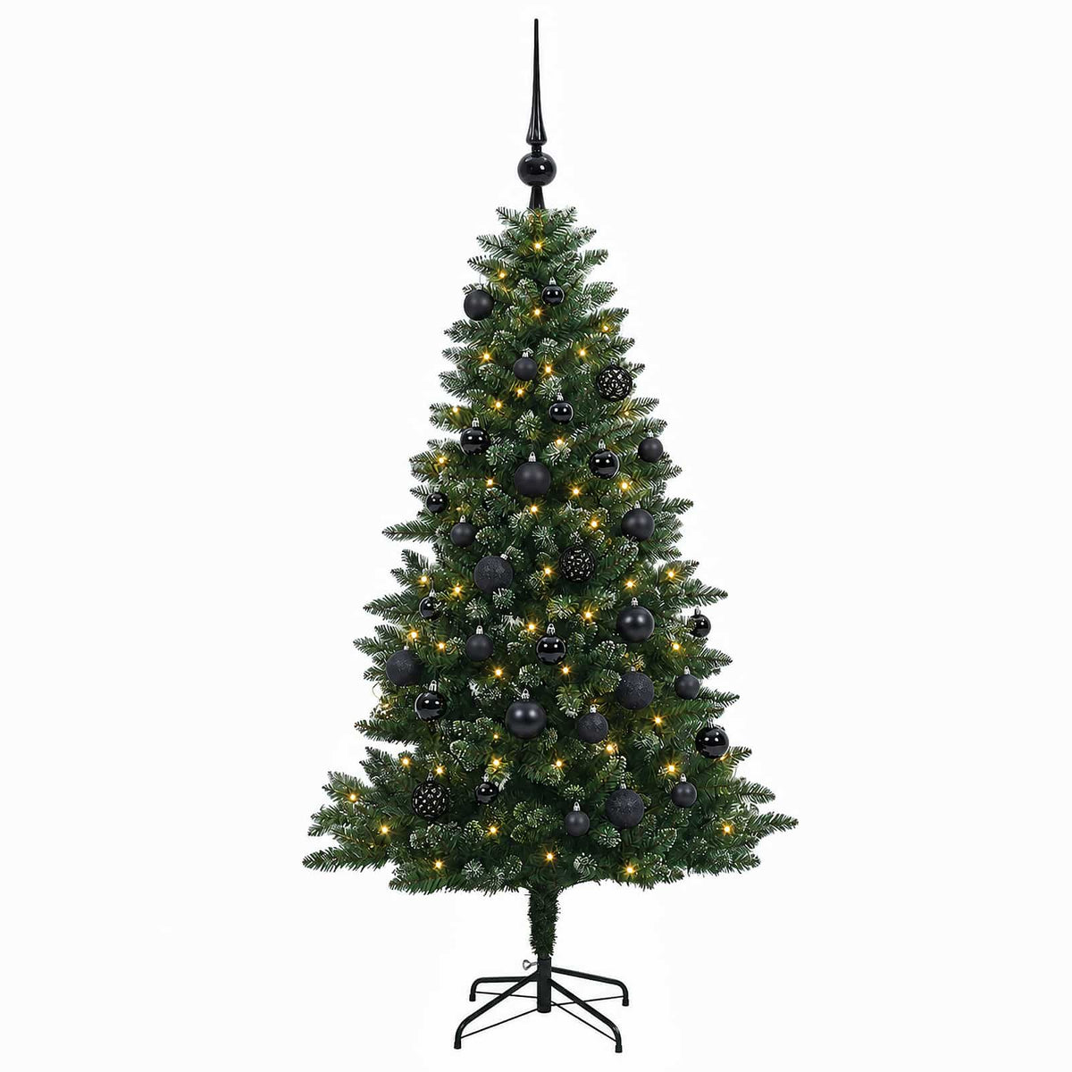 Artificial Christmas Tree with Bauble 120 cm 150 LEDs