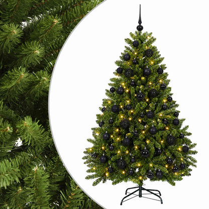 Artificial Christmas Tree Light Green with Bauble 120 cm