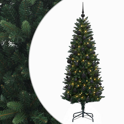 Artificial Christmas Tree with Bauble 120 cm 150 LEDs