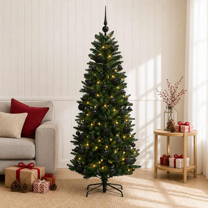 Artificial Christmas Tree with Bauble 120 cm 150 LEDs