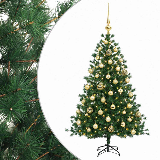 Artificial Christmas Tree with Bauble 120 cm 150 LEDs