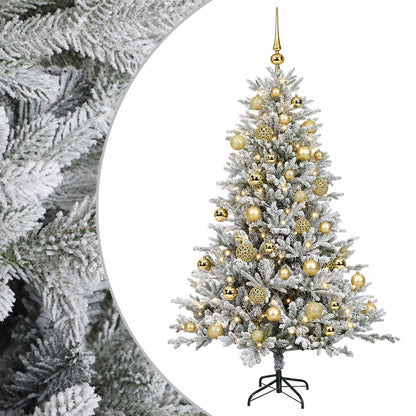 Artificial Christmas Tree with Bauble 120 cm 150 LEDs