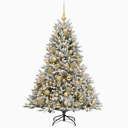 Artificial Christmas Tree with Bauble 150 cm 150 LEDs