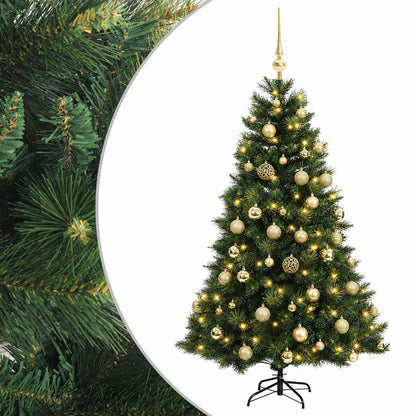 Artificial Christmas Tree with Bauble 150 cm 150 LEDs