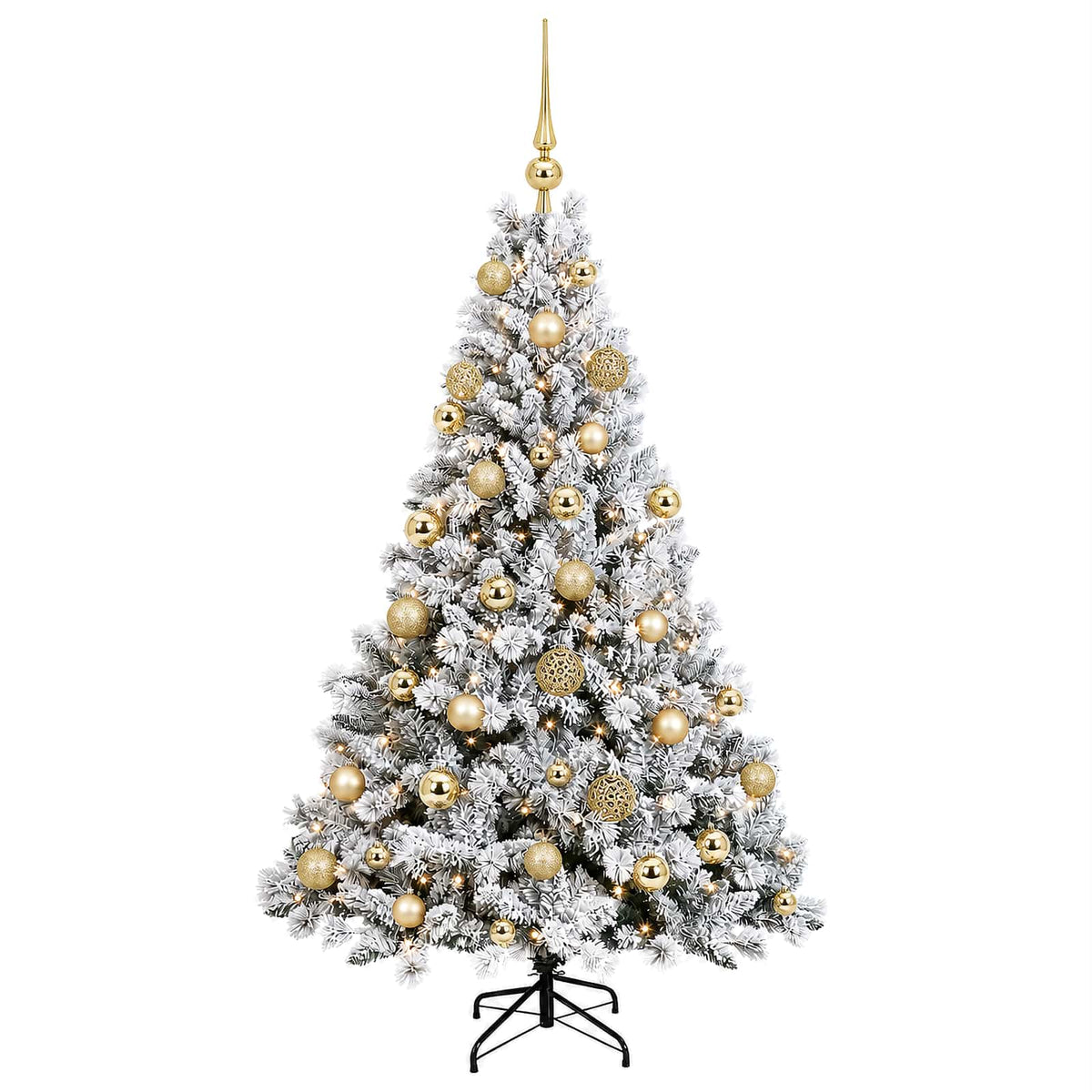 Artificial Christmas Tree with Bauble 120 cm 150 LEDs