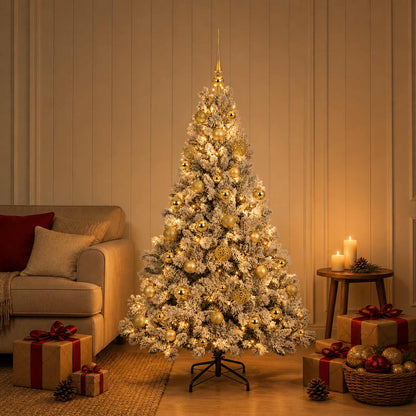 Artificial Christmas Tree with Bauble 120 cm 150 LEDs