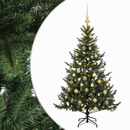 Artificial Christmas Tree with Bauble 120 cm 150 LEDs
