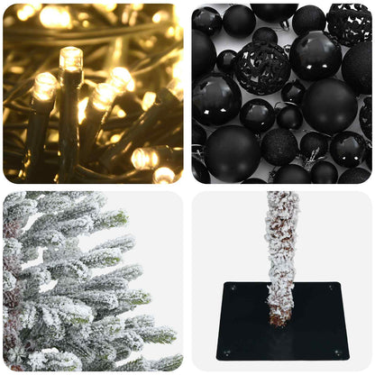 Artificial Christmas Tree with Bauble 150 cm 150 LEDs