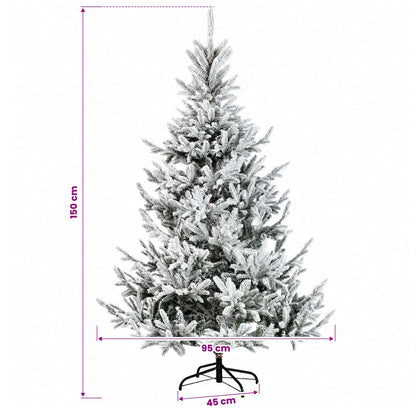 Artificial Christmas Tree with Bauble 150 cm 150 LEDs