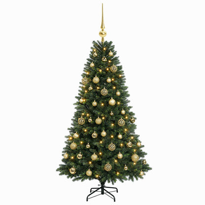 Artificial Christmas Tree with Bauble 120 cm 150 LEDs