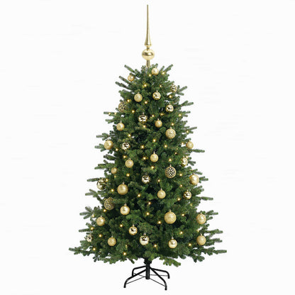 Artificial Christmas Tree with Bauble 150 cm 150 LEDs