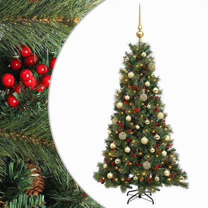 Artificial Christmas Tree with Bauble 150 cm 150 LEDs