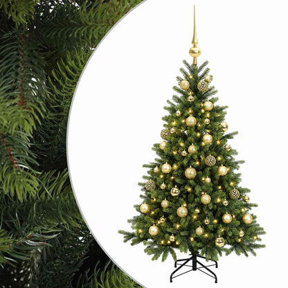 Artificial Christmas Tree with Bauble 150 cm 150 LEDs