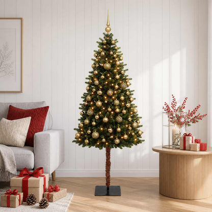 Artificial Christmas Tree with Bauble 150 cm 150 LEDs