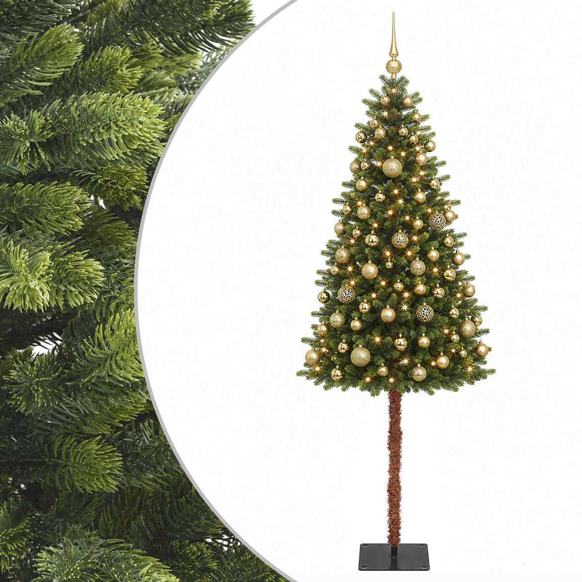 Artificial Christmas Tree with Bauble 120 cm 150 LEDs