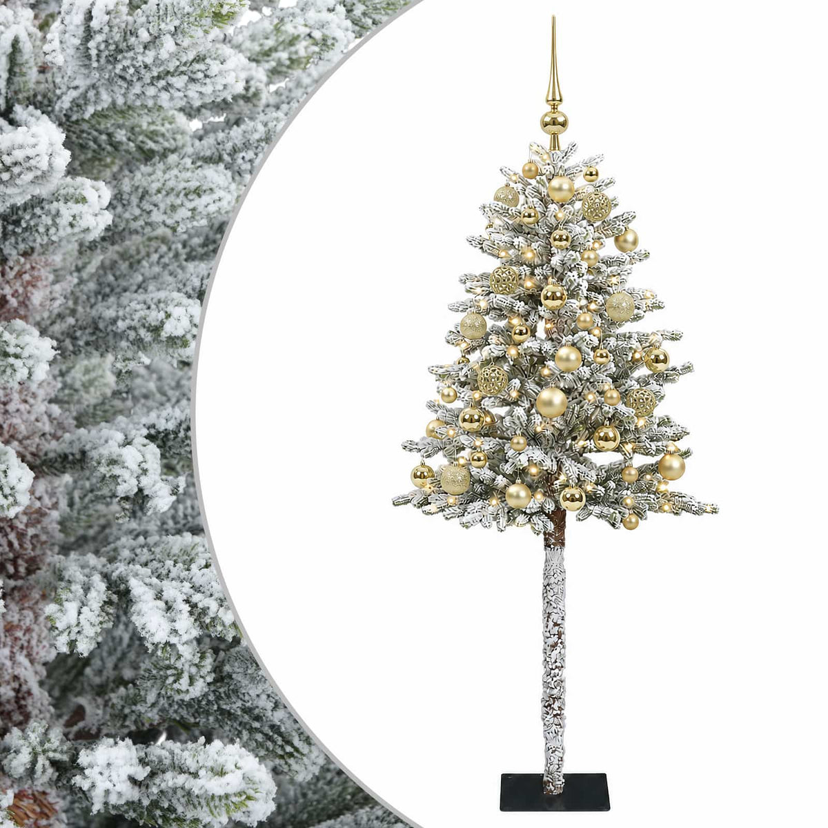 Artificial Christmas Tree with Bauble 120 cm 150 LEDs