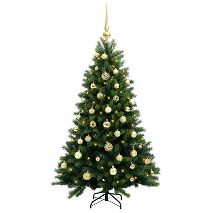 Artificial Christmas Tree with Bauble 150 cm 150 LEDs