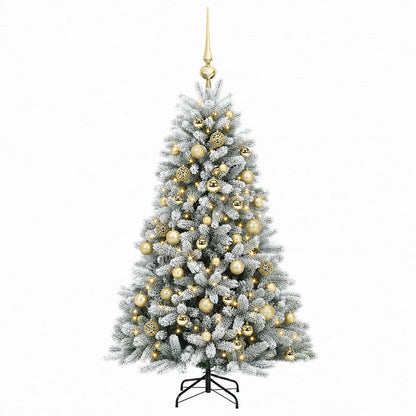 Artificial Christmas Tree with Bauble 120 cm 150 LEDs