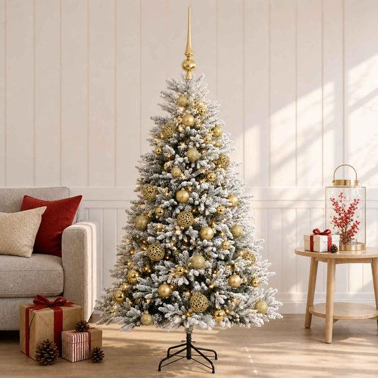Artificial Christmas Tree with Bauble 120 cm 150 LEDs