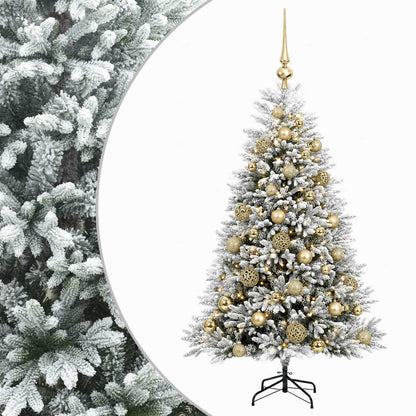 Artificial Christmas Tree with Bauble 150 cm 150 LEDs