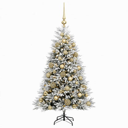 Artificial Christmas Tree with Bauble 150 cm 150 LEDs