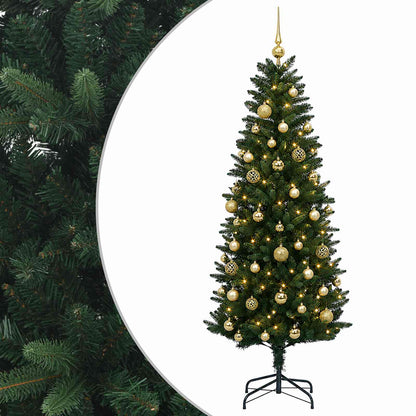 Artificial Christmas Tree with Bauble 120 cm 150 LEDs
