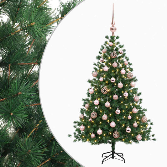Artificial Christmas Tree with Bauble 120 cm 150 LEDs