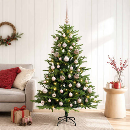Artificial Christmas Tree with Bauble 120 cm 150 LEDs