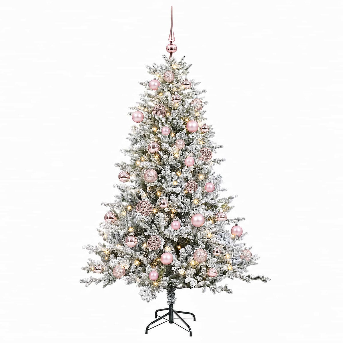 Artificial Christmas Tree with Bauble 150 cm 150 LEDs