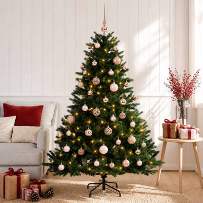 Artificial Christmas Tree with Bauble 150 cm 150 LEDs