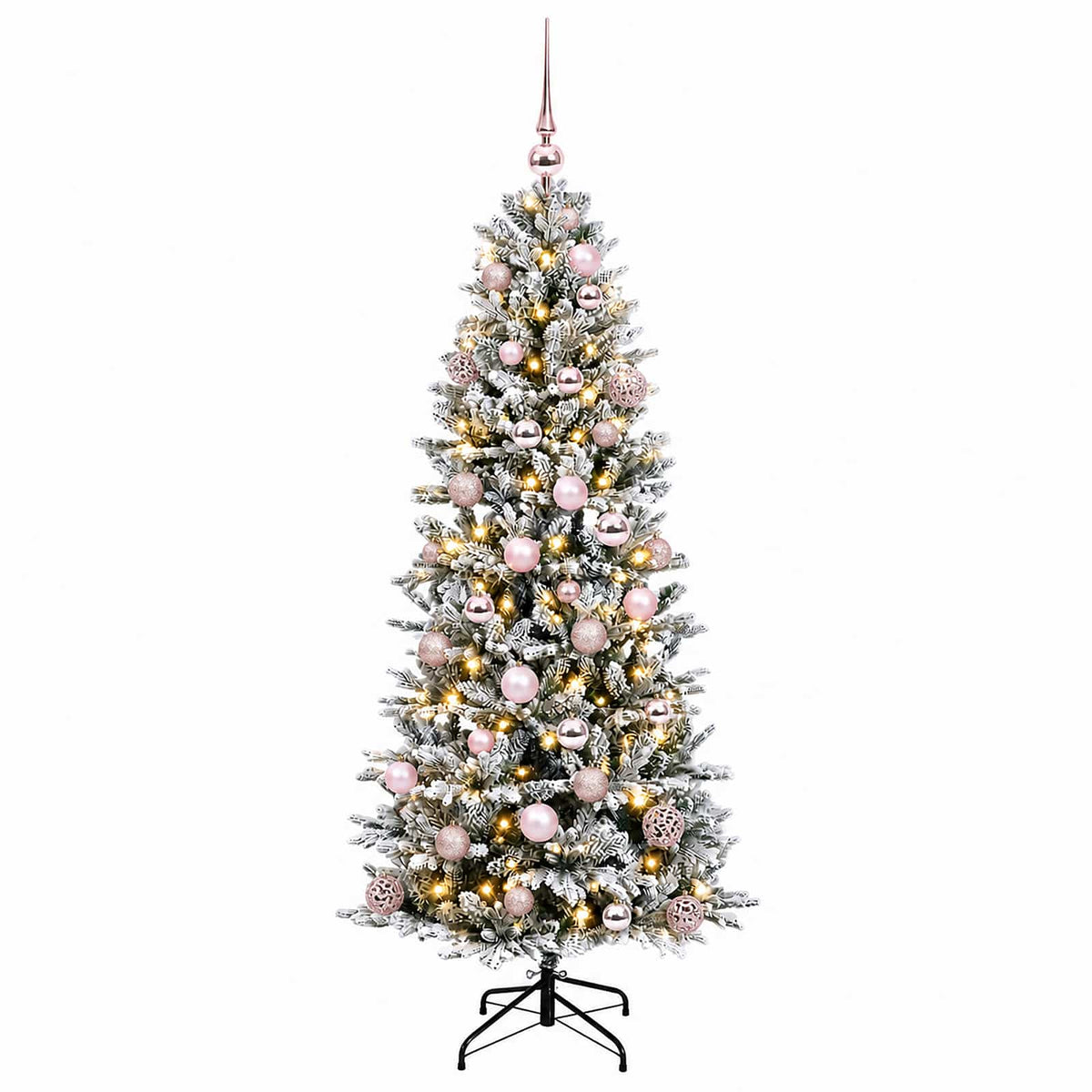 Artificial Christmas Tree with Bauble 150 cm 150 LEDs