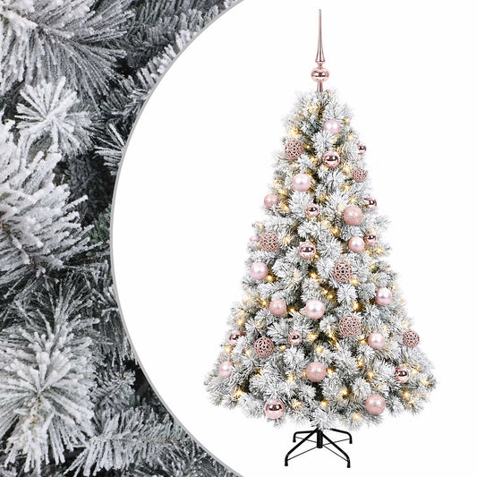 Artificial Christmas Tree with Bauble 150 cm 150 LEDs