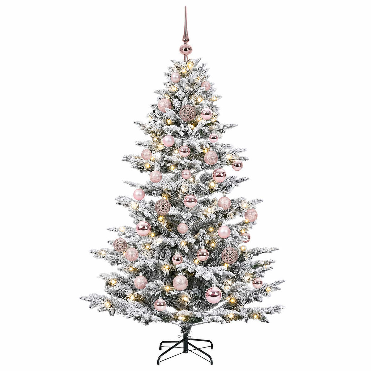 Artificial Christmas Tree with Bauble 120 cm 150 LEDs