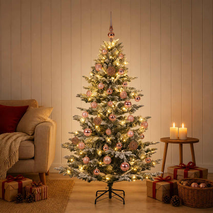 Artificial Christmas Tree with Bauble 120 cm 150 LEDs