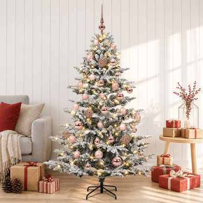 Artificial Christmas Tree with Bauble 120 cm 150 LEDs