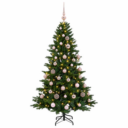Artificial Christmas Tree with Bauble 150 cm 150 LEDs