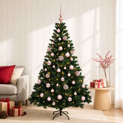 Artificial Christmas Tree with Bauble 150 cm 150 LEDs