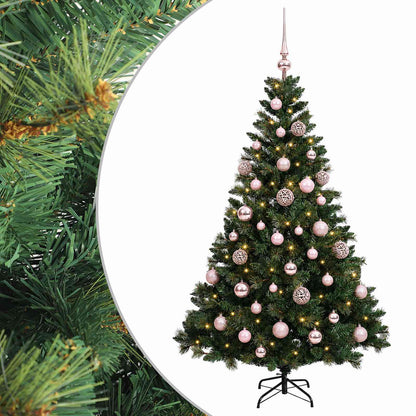 Artificial Christmas Tree with Bauble 150 cm 150 LEDs