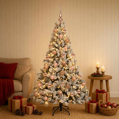 Artificial Christmas Tree with Bauble 120 cm 150 LEDs