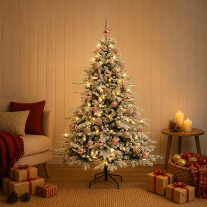 Artificial Christmas Tree with Bauble 120 cm 150 LEDs
