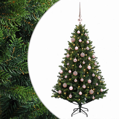 Artificial Christmas Tree with Bauble 150 cm 150 LEDs