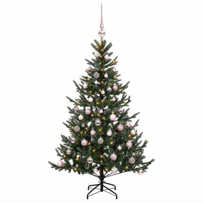 Artificial Christmas Tree with Bauble 120 cm 150 LEDs