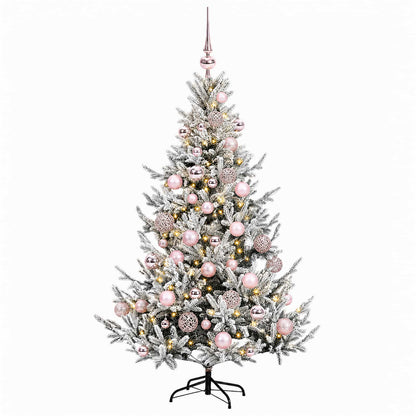 Artificial Christmas Tree with Bauble 120 cm 150 LEDs