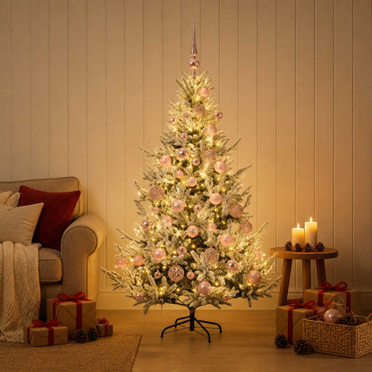 Artificial Christmas Tree with Bauble 120 cm 150 LEDs