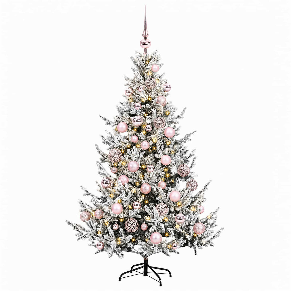 Artificial Christmas Tree with Bauble 150 cm 150 LEDs